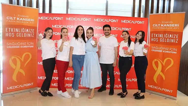 Medical Point Gaziantep Hastanesi'nden cilt kanseri farkındalık ayına özel etkinlik