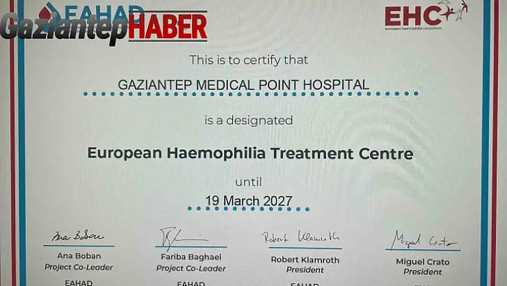 Medical Point Hastanesi'nde hemofili tedavisinde yeni bir adım