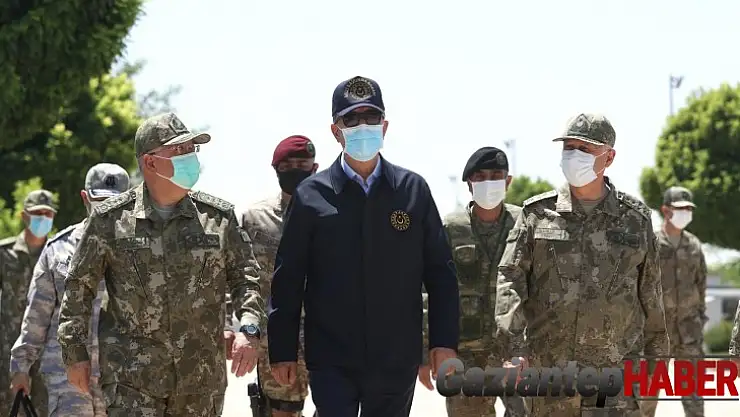 Milli Savunma Bakanı Hulusi Akar Gaziantep'te