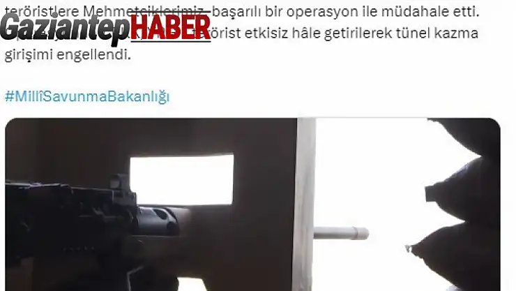 MSB: 'Barış Pınarı bölgesinde 7 PKK'lı etkisiz hale getirildi'