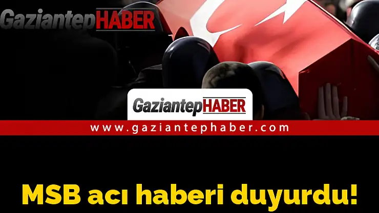 MSB: 'Pençe-Kilit Operasyonu bölgesinde bir kahraman silah arkadaşımız şehit oldu'