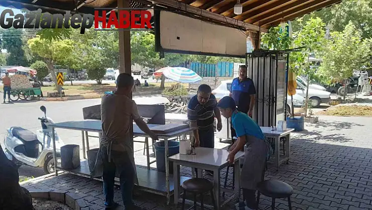 Nizip'te Zabıta ekipleri kaldırım işgallerine geçit vermiyor