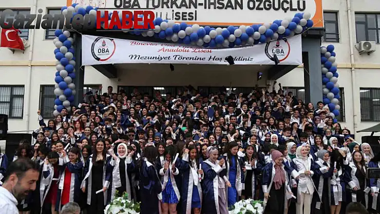 Oba Türkan-İhsan Özgüçlü Anadolu Lisesi ilk mezunlarını verdi