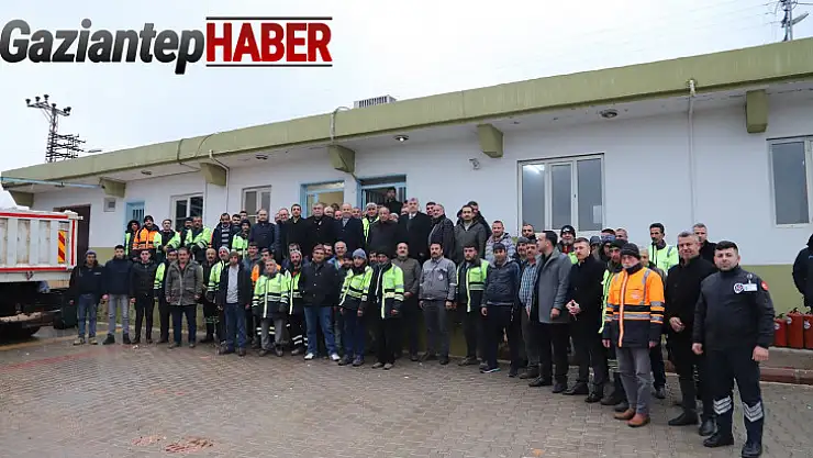 Oğuzeli Belediyesi çalışanların yüzünü güldürdü