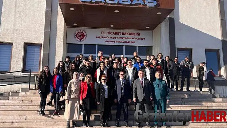 Oğuzeli MYO teknik öğrencileri geziye katıldı