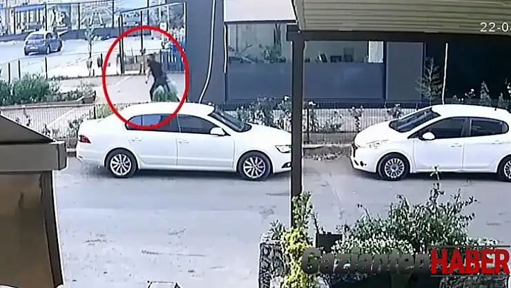 Önce kameralara sonra da polise yakalandı