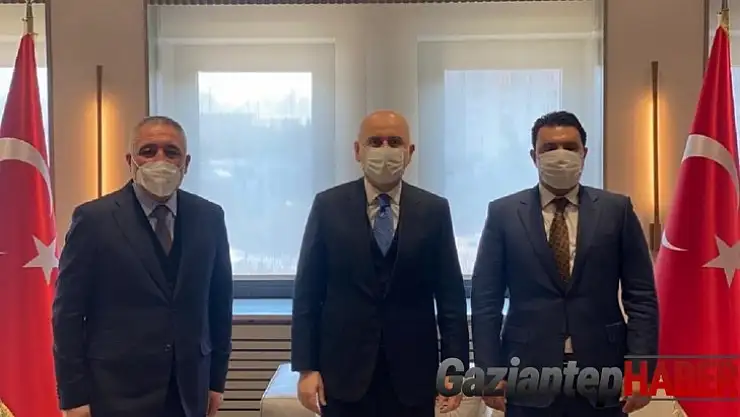 Bakan Karaismailoğlu Gaziantep'e gelmeden müjdeyi verdi