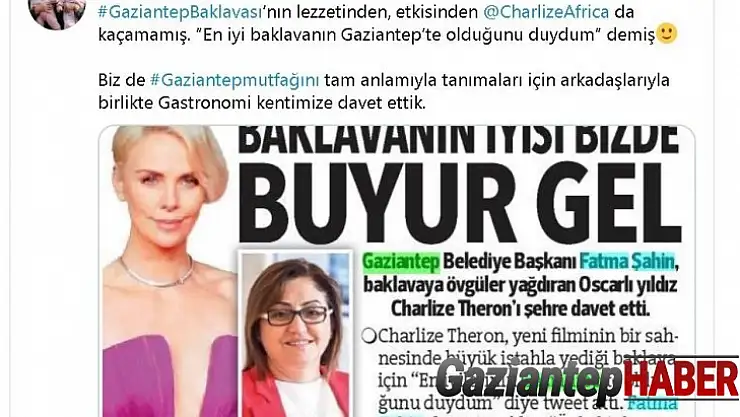 Oscarlı yıldız paylaştı, Fatma Şahin davet etti