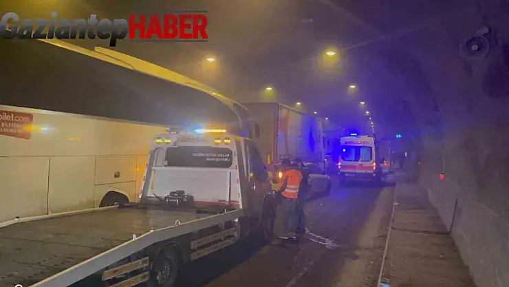 Gaziantep Osmaniye yolunda zincirleme trafik kazası: 1 ölü