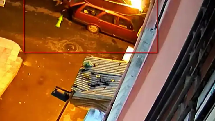 Park halindeki araçtan hırsızlık yapan şüpheli tutuklandı