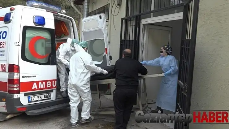 Patlamada ölen korona virüs hastalarının cenazeleri adli tıpa getiriliyor