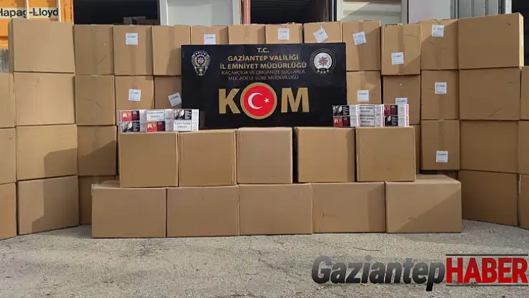 Polisten kargoyla makaron sevkiyatına darbe