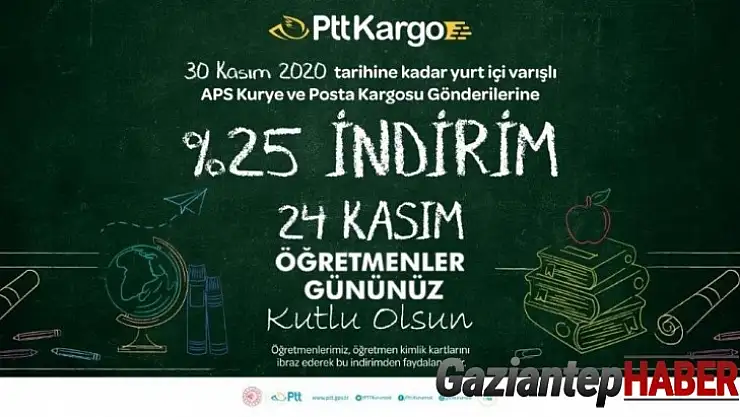 PTT'den Öğretmenler Günü'ne özel indirim sürprizi