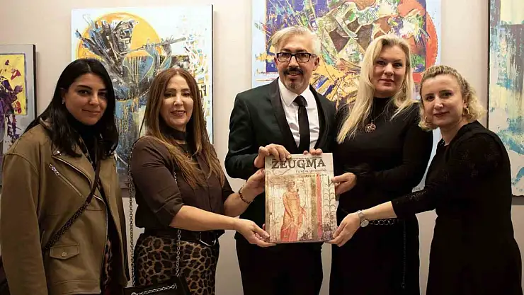 Ressam Atilla, SANKO Sanat Galerisi'nde sergi açtı