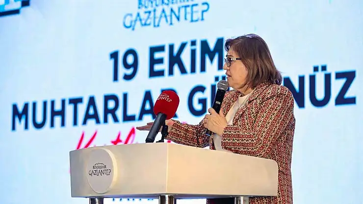 Şahin'den muhtarlar için konut müjdesi