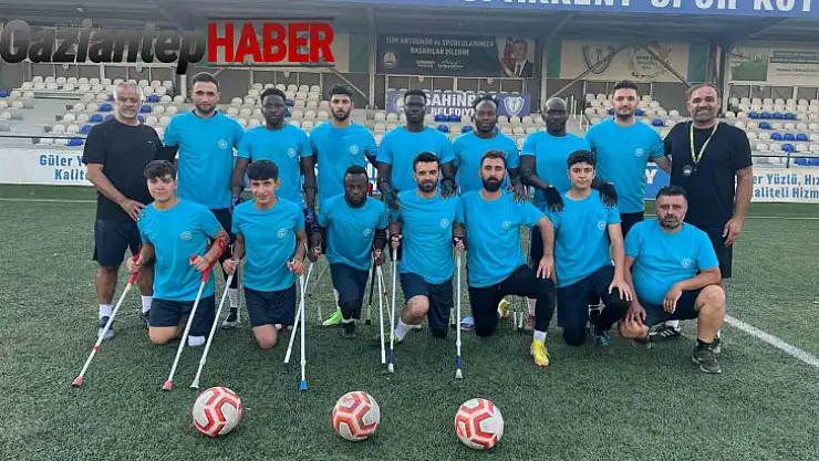 Şahinbey Ampute'de hedef Türkiye Kupası