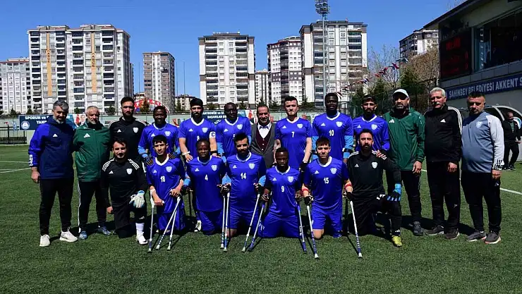 Şahinbey Ampute'den 9-0'lık farklı galibiyet