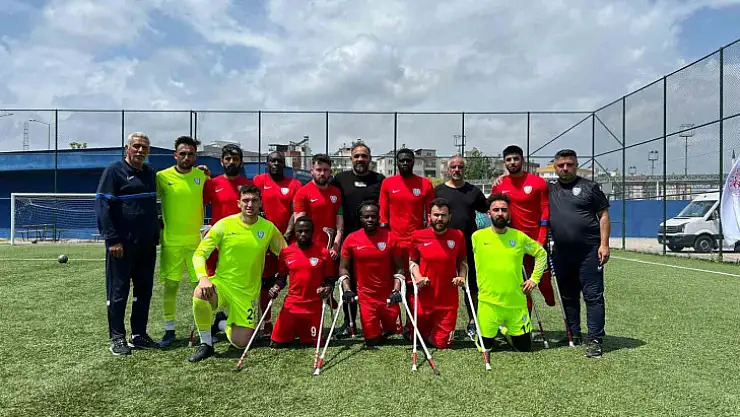 Şahinbey Ampute'den rakibine farklı tarife: 9-0