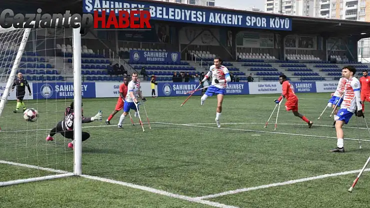Şahinbey Ampute TSK karşısında farka koştu 9-1