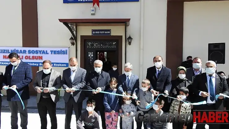 Şahinbey'den bir tesis de Küçükkızılhisar Mahallesine
