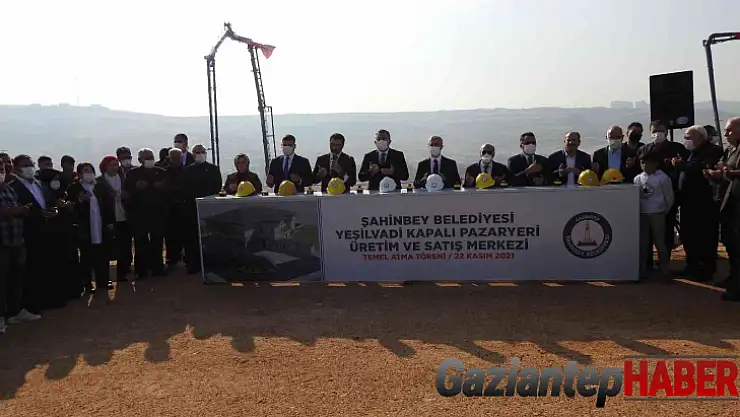 Şahinbey'e yeni kapalı pazar yeri