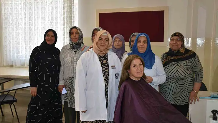 Şahinbeyli kadınlar meslek öğreniyor