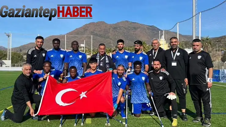 Şampiyonlar Ligi şampiyonu Şahinbey Ampute