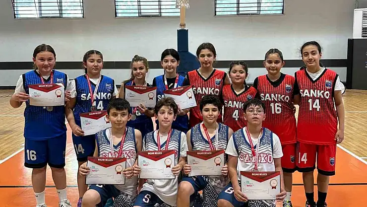 SANKO Okulları basketbolda şampiyon oldu