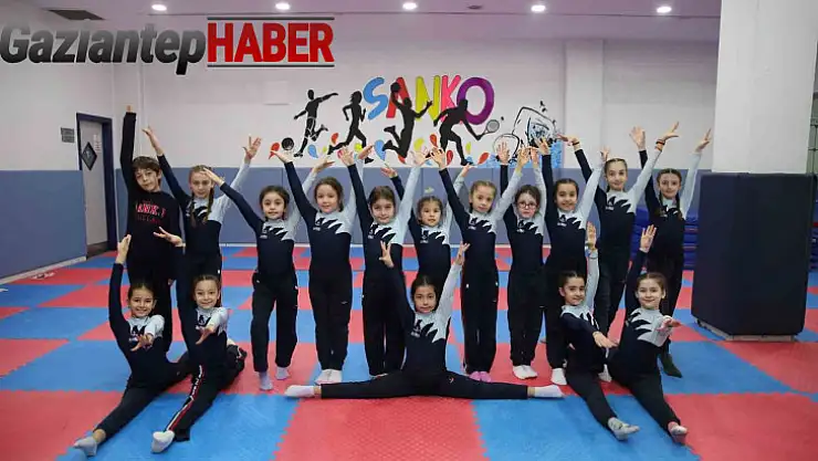 SANKO Okulları öğrencilerinin jimnastik başarısı