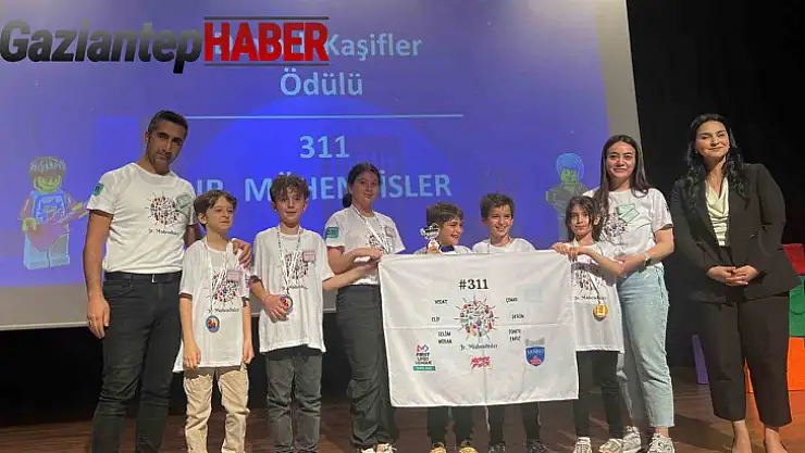 SANKO Okulları öğrencilerinin Fırst Lego başarısı