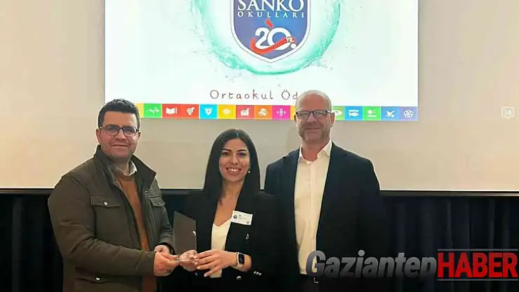 Sanko okullarına eğitimde sürdürülebilirlik ödülü