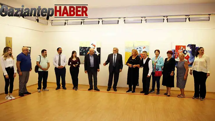 SANKO Sanat Galerisi'nde 'Hayatın Renkleri' temalı resim sergisi