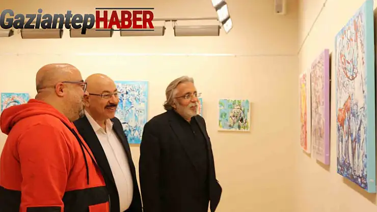 SANKO Sanat Galerisi'nde 'Kervansarayların İzinde' resim sergisi
