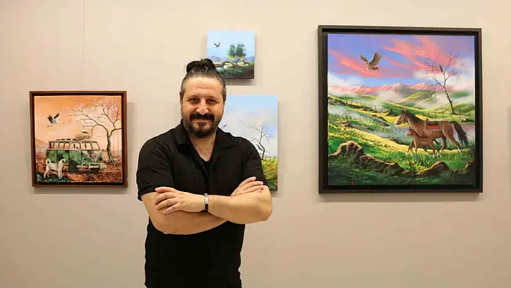 SANKO Sanat Galerisi'nde 'Sessiz Tanıklar' temalı resim sergisi