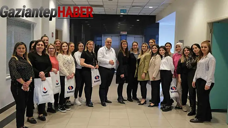 SANKO Üniversitesi Hastanesi'nde Kadınlar Günü kutlandı
