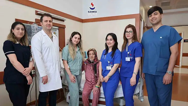 SANKO Üniversitesi Hastanesi'nde anneye en değerli armağan