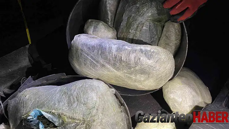 Yakıt deposundan 16,5 kilo esrar çıktı!