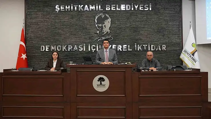 Şehitkamil Belediyesi Ekim ayı meclis toplantısı yapıldı