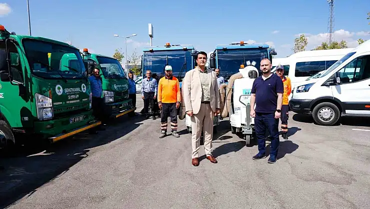 Şehitkamil Belediyesi temizlik filosunu güçlendirdi