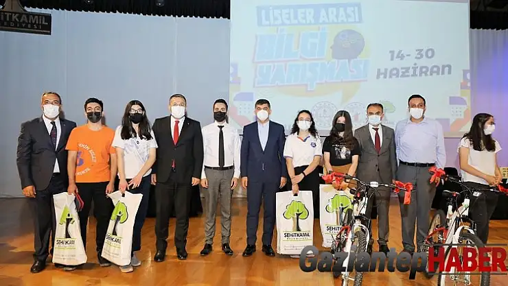 Şehitkamil'de liseler arası bilgi yarışması düzenlendi