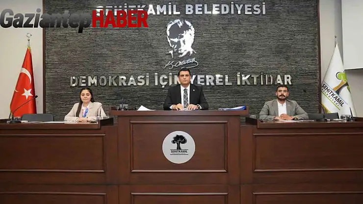 Şehitkamil'de meclis toplantısı yapıldı