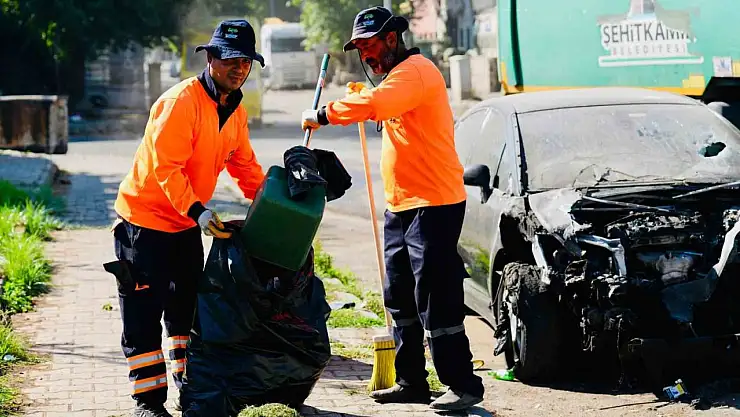 Şehitkamil'den Küsget'te temizlik seferberliği
