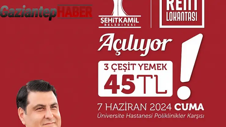 Şehitkamil ilk kent lokantasını açıyor