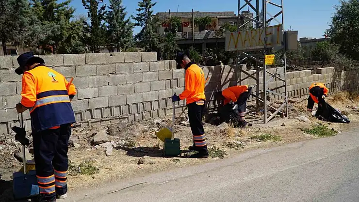 Şehitkamil'in dört bir yanında temizlik seferberliği