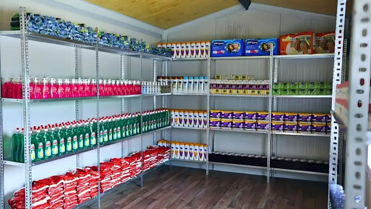 Sosyal marketten 20 bin depremzede ücretsiz yararlanıyor