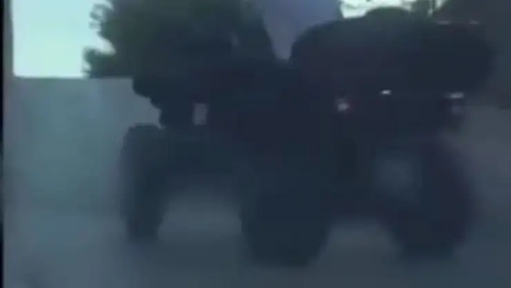 Trafiği tehlikeye atan ATV sürücüsüne 10 bin TL ceza