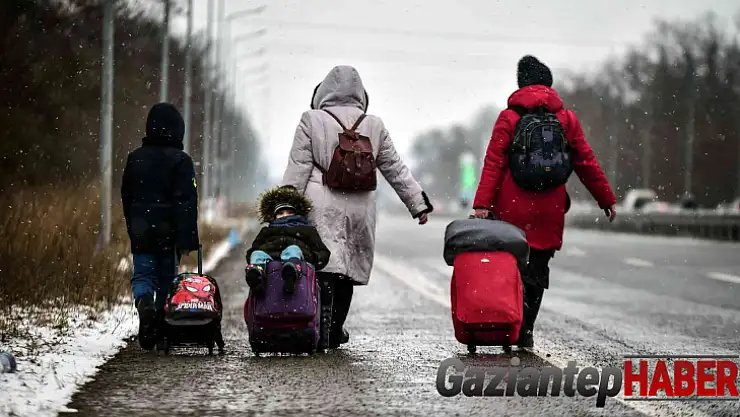 Ukraynalılar Romanya sınırını yürüyerek geçmeye çalışıyor