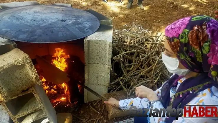 Kaymakam hanım bu defa da katmer yaptı