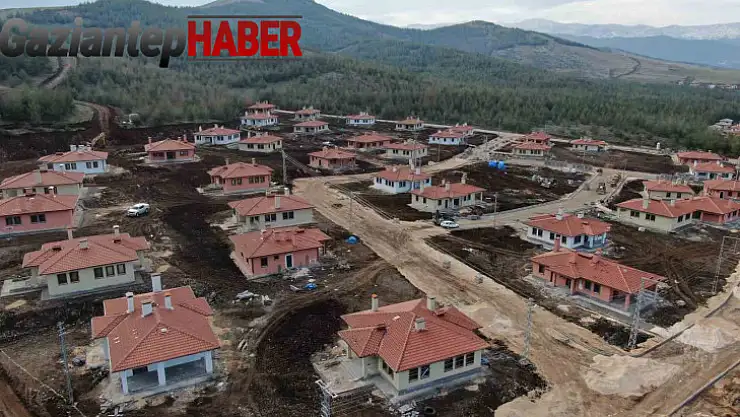 Villaları aratmayan köyevleri 4 Şubat'ta teslim ediliyor