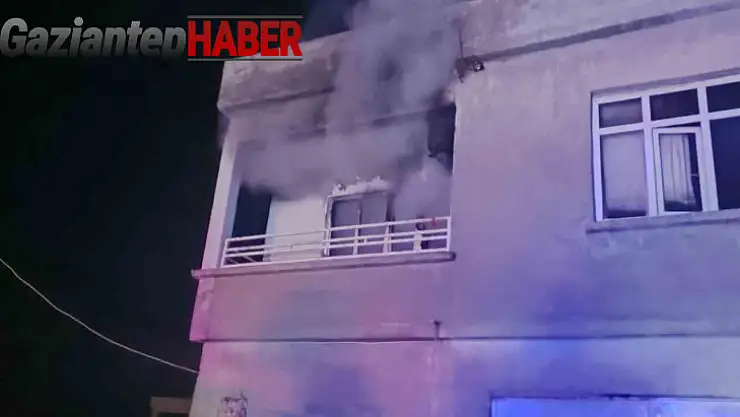 Yaşlı çiftin evinde çıkan yangın maddi hasara yol açtı